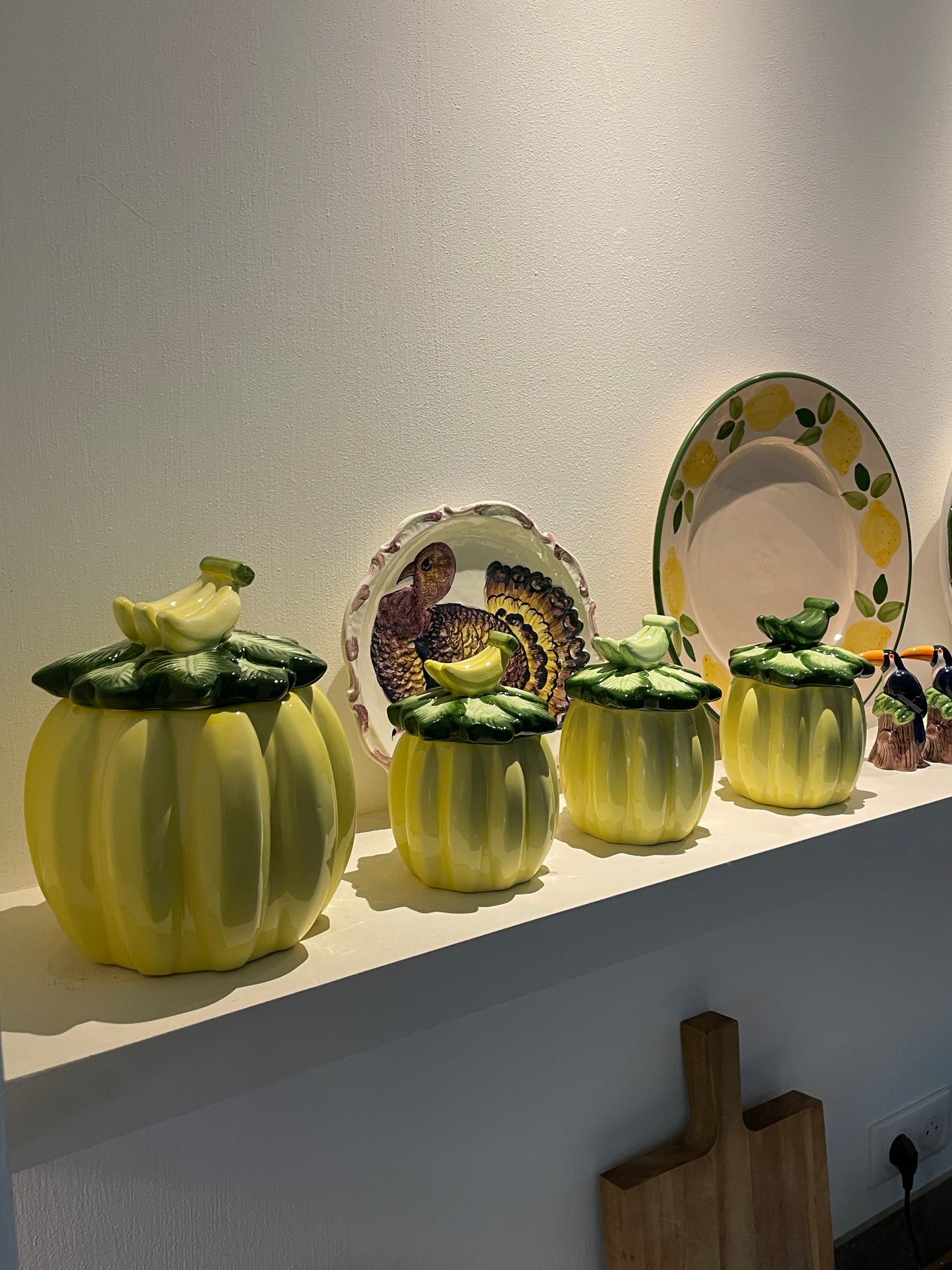 Pots décoratifs banane Made in Italy