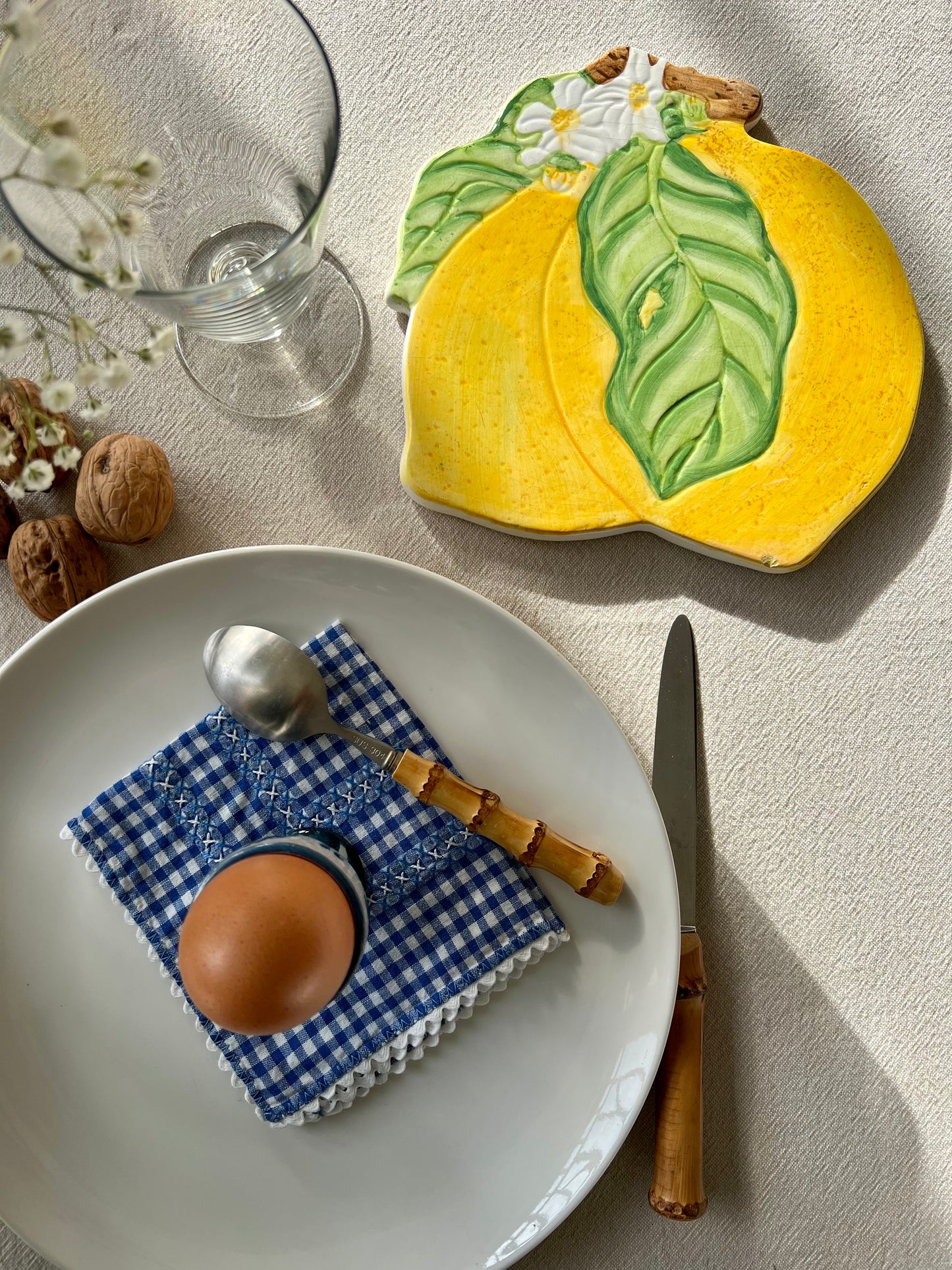 Dessous de plat citron