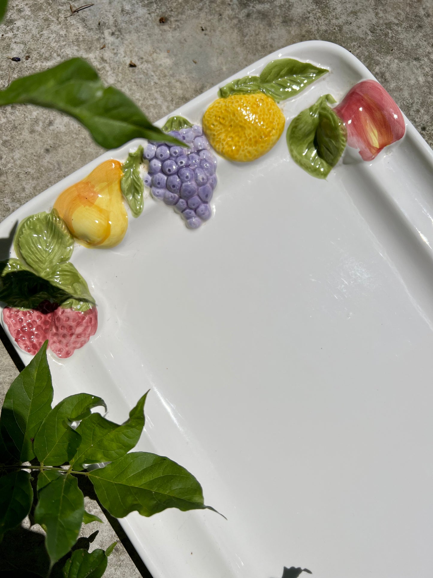Grand plat fruit