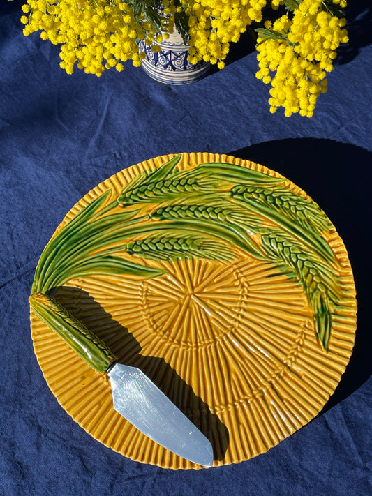 Plat à tarte Epi de blé Vallauris
