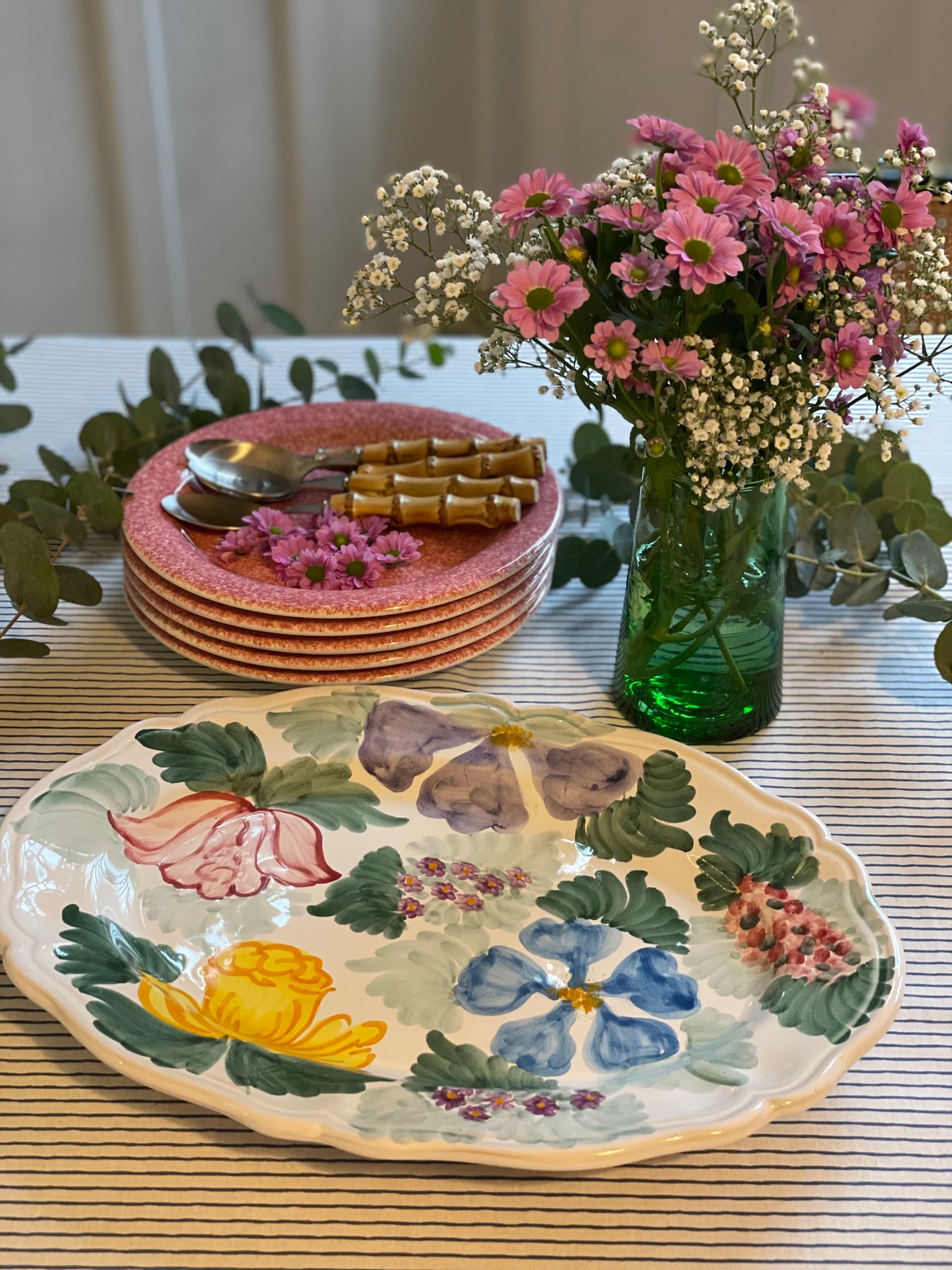 Plat fleurs Italy