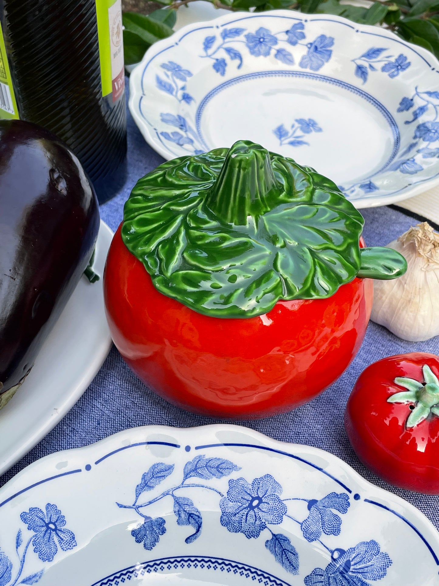 Confiturier/sucrier tomate