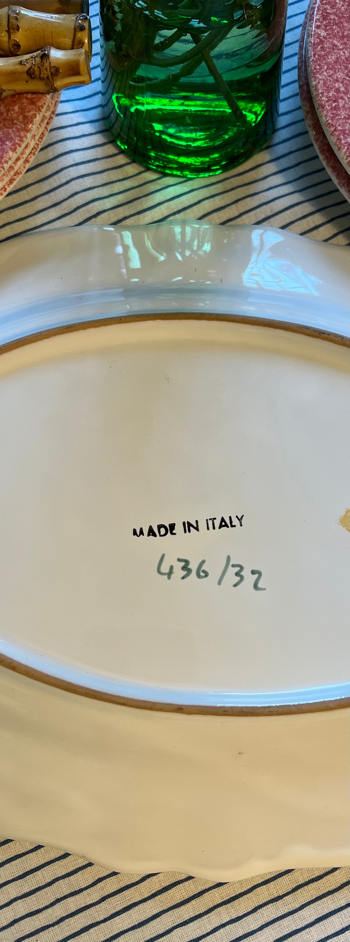Plat fleurs Italy