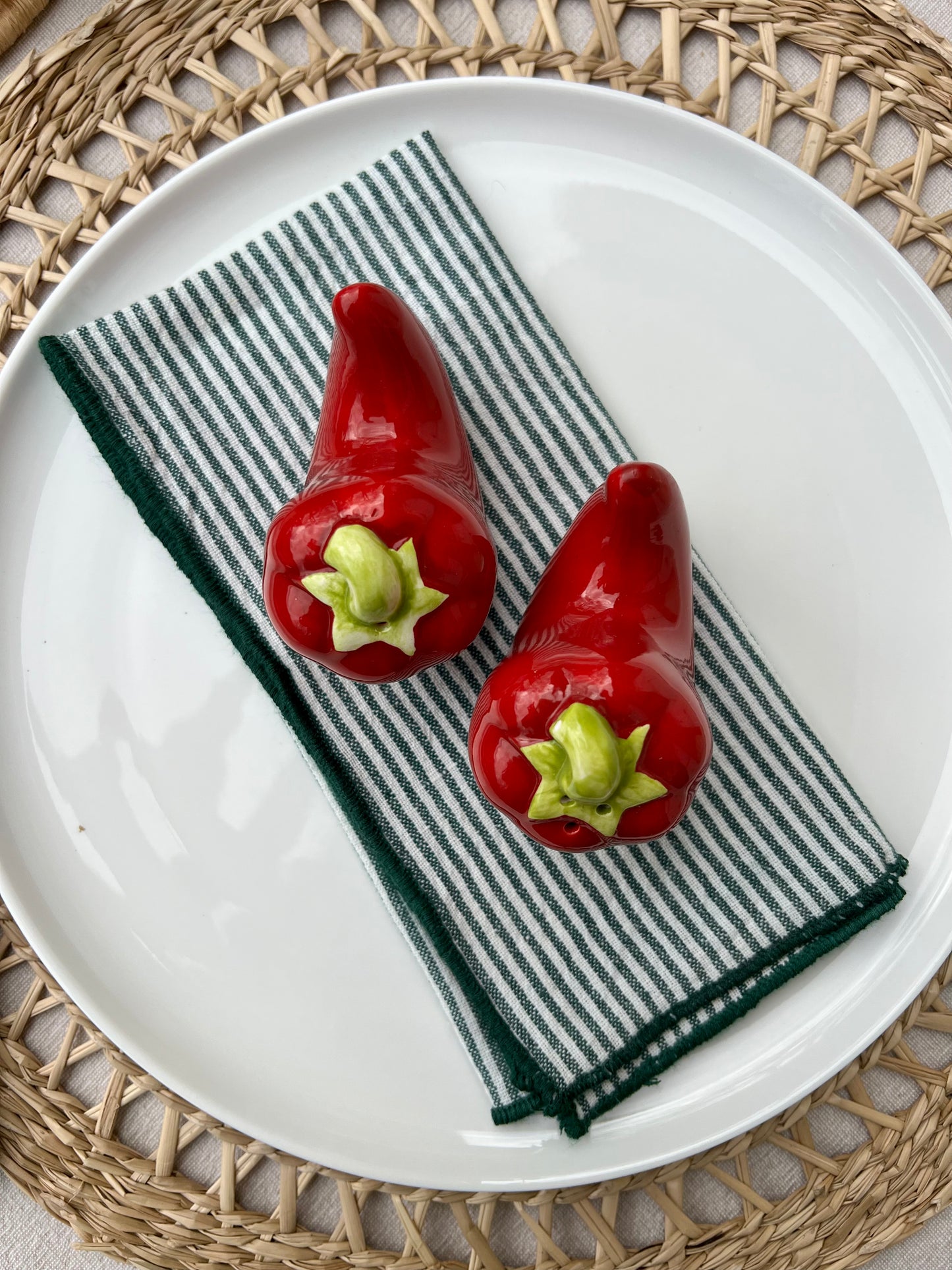 Salière/poivrière piments